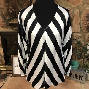 I.N.C. Stylish Striped Top